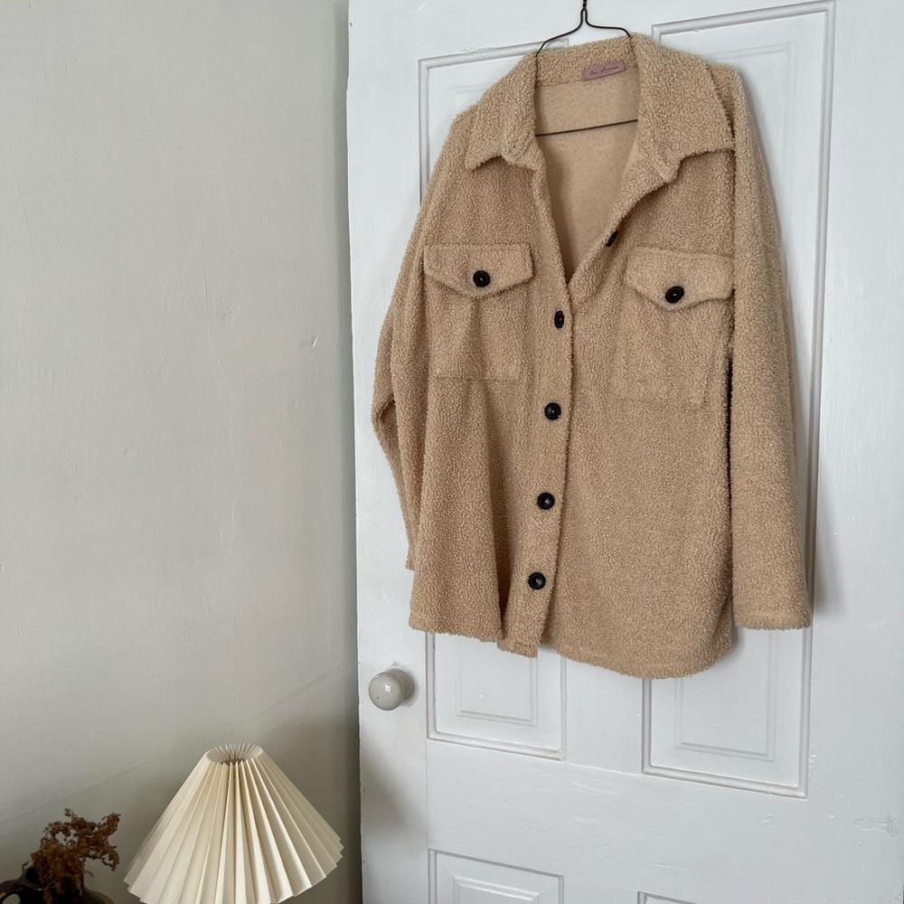Oversized Teddy Jacket